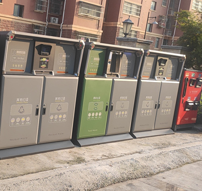 德瀾仕智能垃圾箱助力銅山區垃圾分類